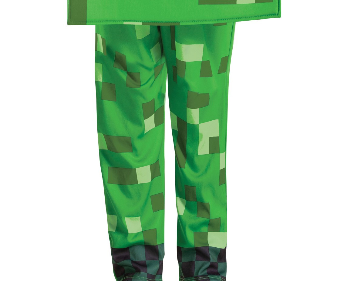 Costume Creeper Fancy - Minecraft (license), size. XS (3-4 year)